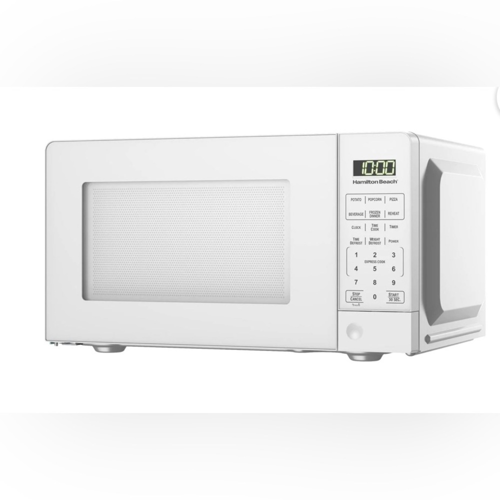 Hamilton Beach White Countertop Microwave